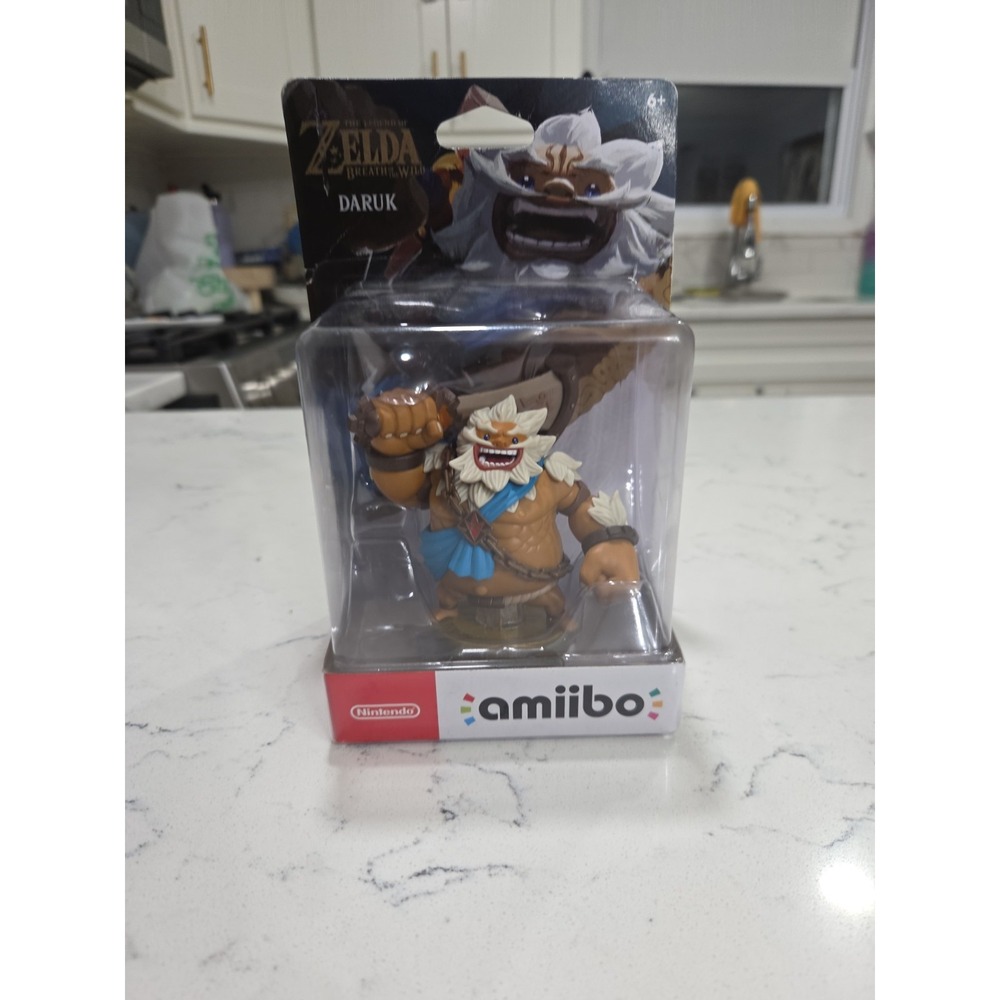 Daruk Amiibo Figure Zelda Breath of The Wild Series Nintendo - Brand New -Sealed